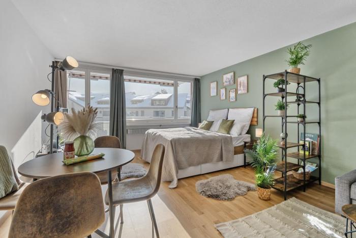 Studio mit Bergblick Titlis, Luzern, Pilatus, See