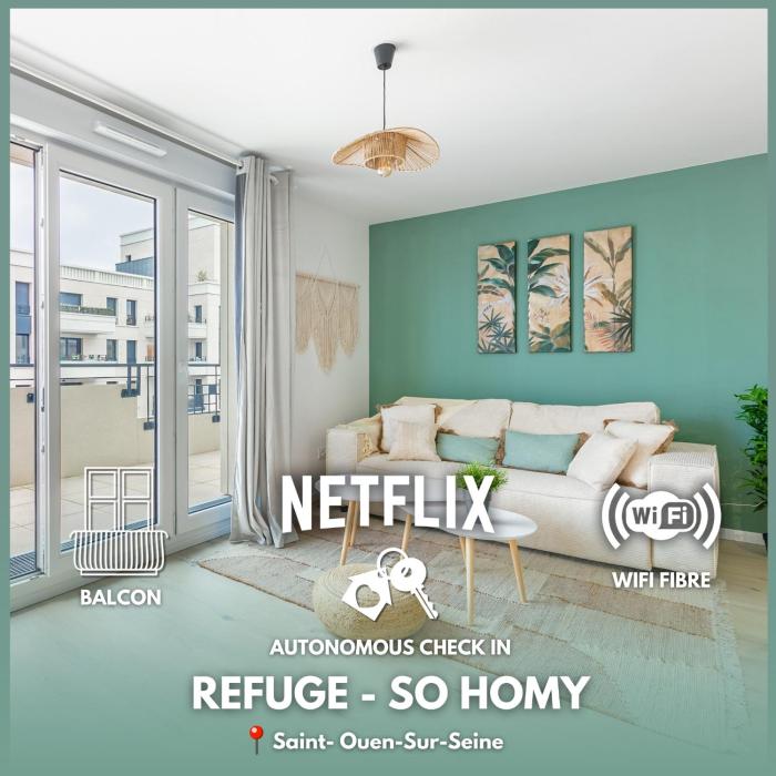 Refuge Naturel au Cœur des Docks by So Homy - 1 Bed Room 4 PAX