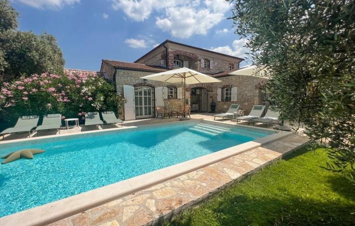 Villa Vicia - Authentisches Ferienhaus in Višnjan, Kroatien