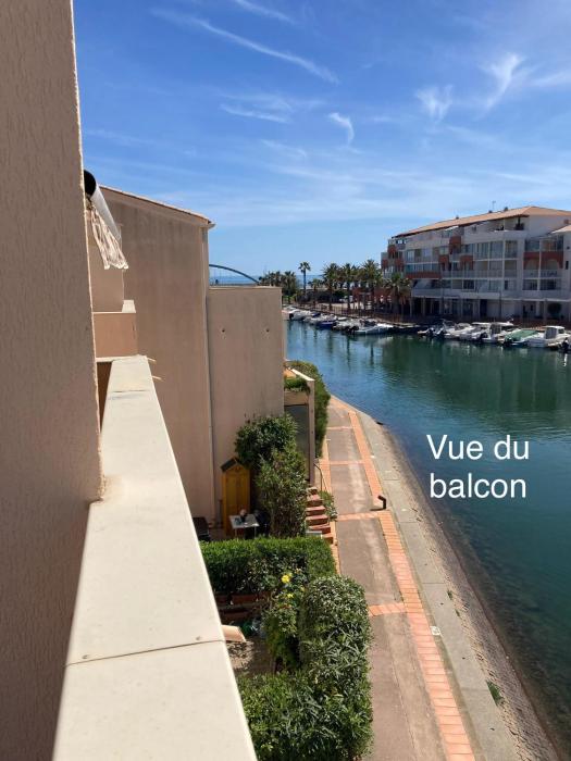 Évasion Sétoise - Appartement avec balcon vue marina, climatisé, parking - Situé à 200m de la plage