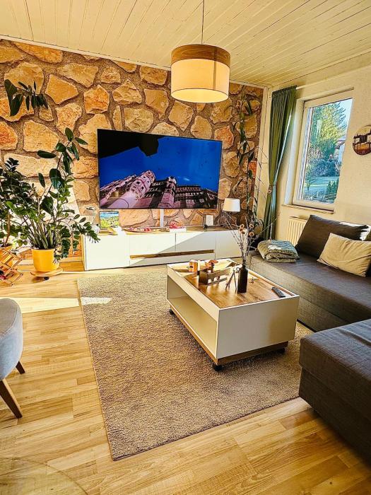 Ferienwohnung Eisenach - Kamin & Garten - Hunde willkommen