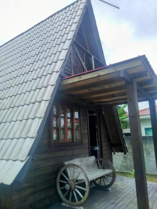 Cabana aroeira 8min da Guarda do Embaú