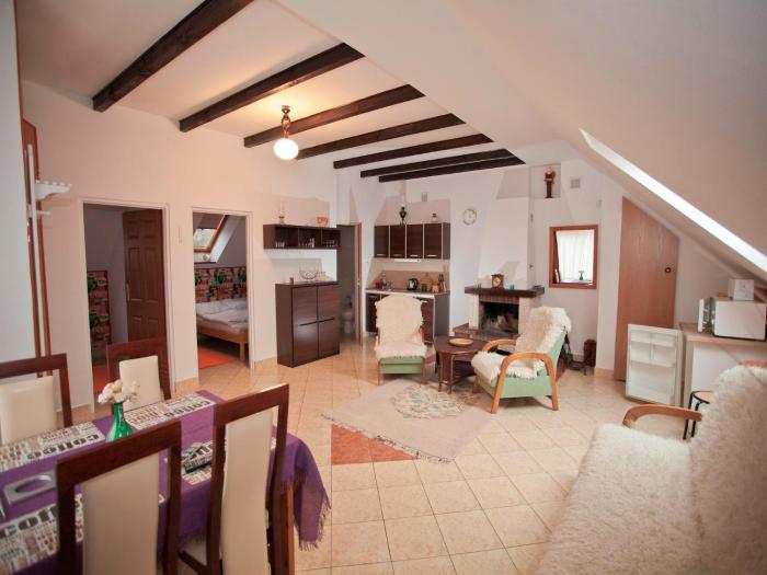 Apartment in Rowy with a garden