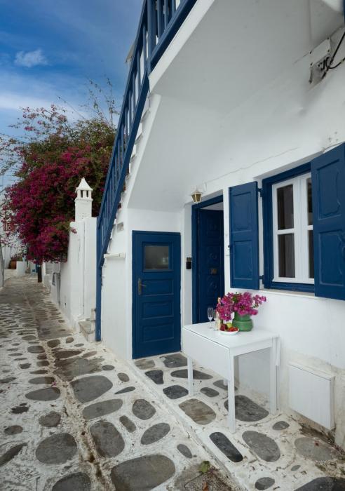Mykonos Avra Windmills