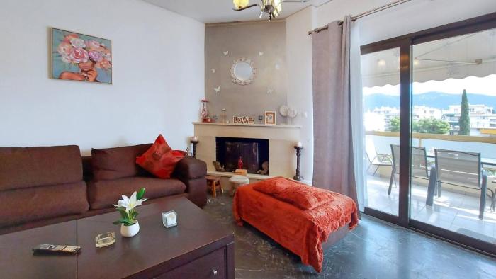 Cholargos a Spacious 2BR apartment with great view