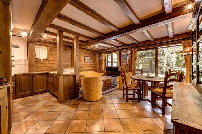 Jardin du Parc Mont Blanc- Alpine Style apartment in the Heart of Chamonix