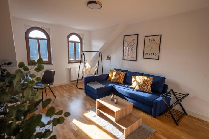 Apartment in Schloßchemnitz l Aufzug l W-Lan l Badewanne