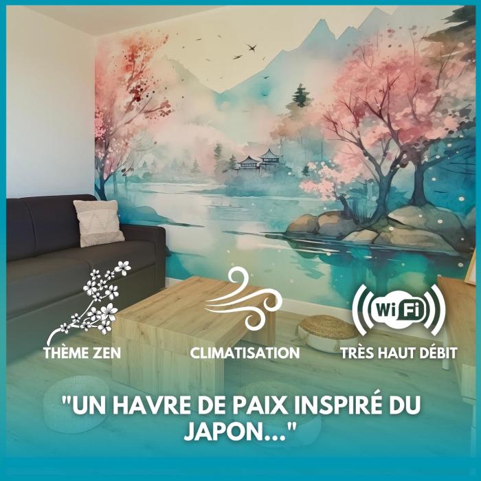 La Parenthèse Zen - Grande terrasse avec vue