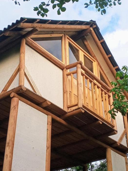 Cabañita en el Bosque Seco Tropical -Microrreserva El Guamacho