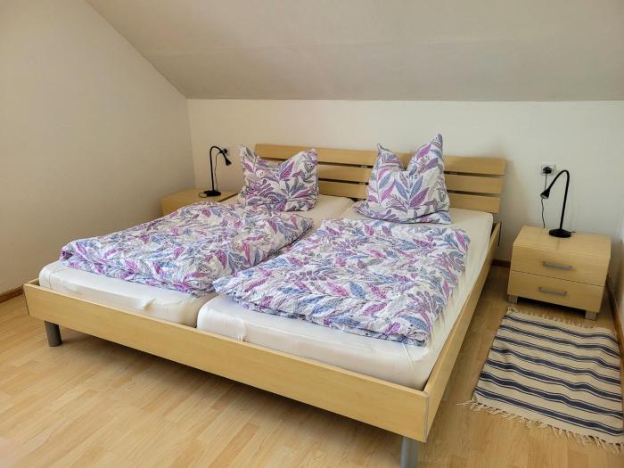 Ferienwohnung Rhönnest mit großer überdachter Terrasse