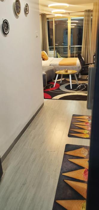 Zuri studio, Netflix, balcony,city view