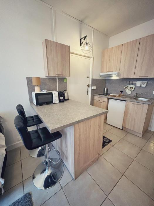 Studio en plein coeur de Fontainebleau, château à 3 minutes à pieds