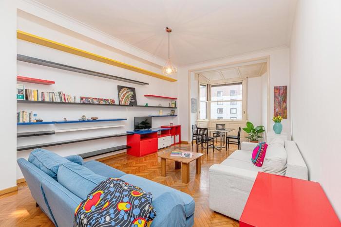 Mondrian style house