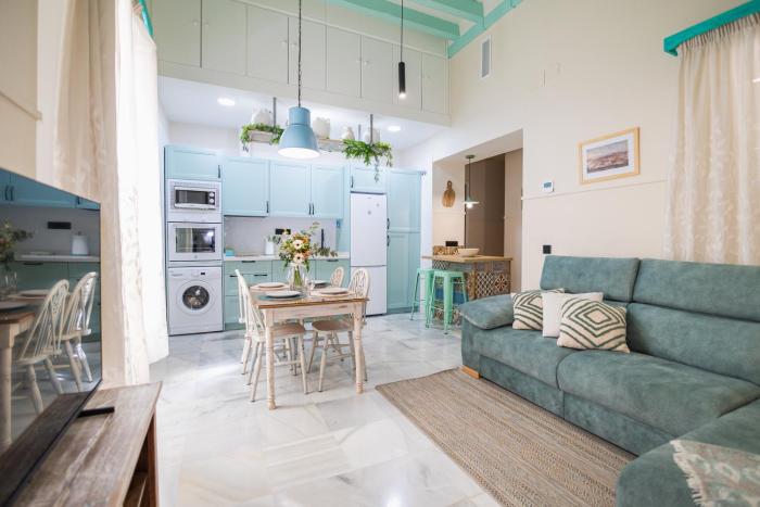 Pureza Betis moderno apartamento en edificio sXVIII