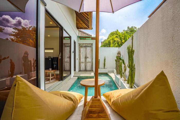 Cozy 1-Bedroom Villa Orchid with Private Pool in Canggu -Bali