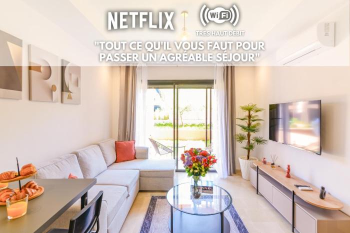 Lina cosy - Clim, Wifi, Jardin à 10min de lAéroport