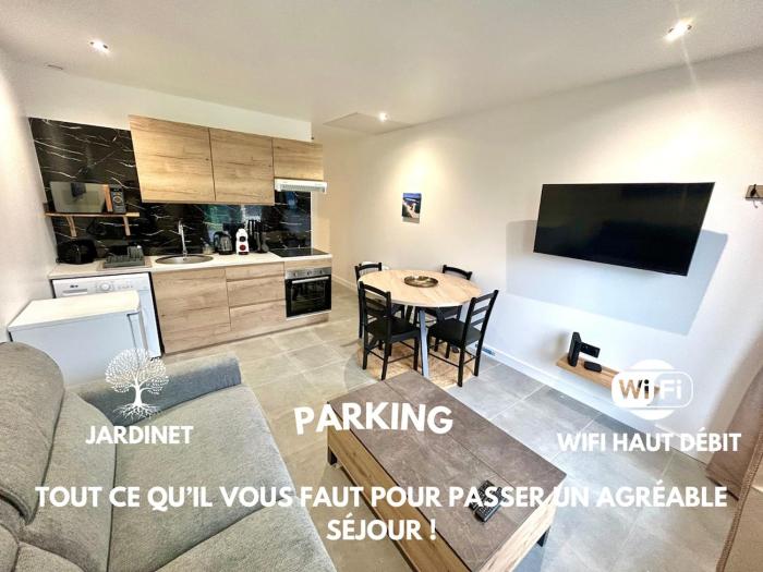 Cosy - Wifi - Jardinet - Proche de Bordeaux