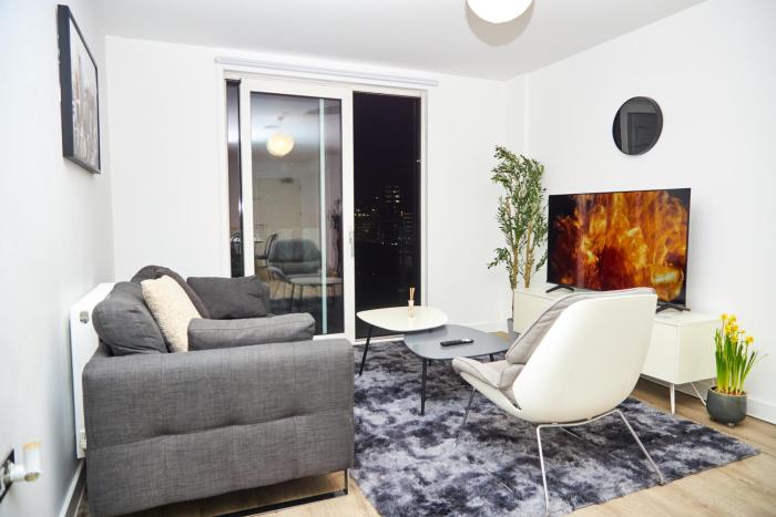 Manc Stays Central Manchester with Balcony