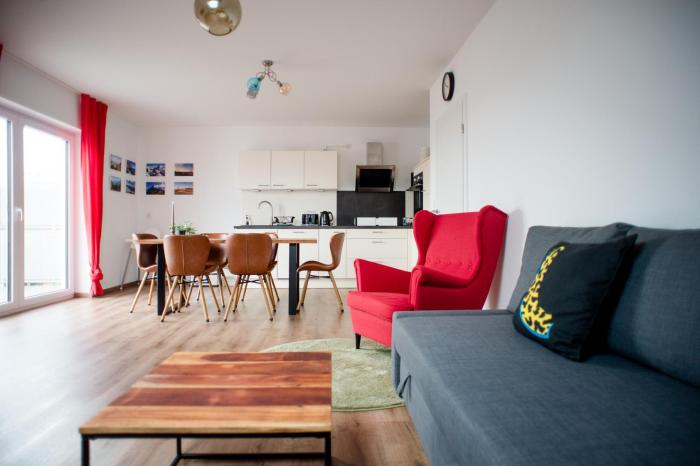 Quiet Apartment - 74qm - 2 Bedrooms - 3 Beds