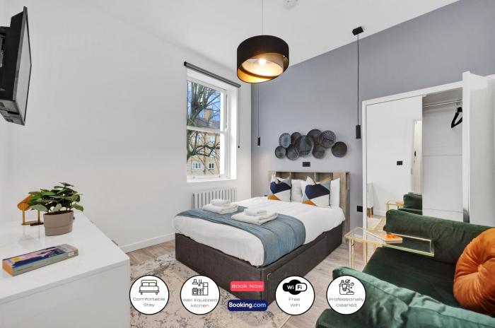 HillApartments Short Term Rental & Flexible Renting Islington with Free WiFi, Parking & Garden