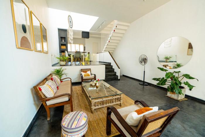 Casa tropicale- Stylish Family-Friendly 3BHK