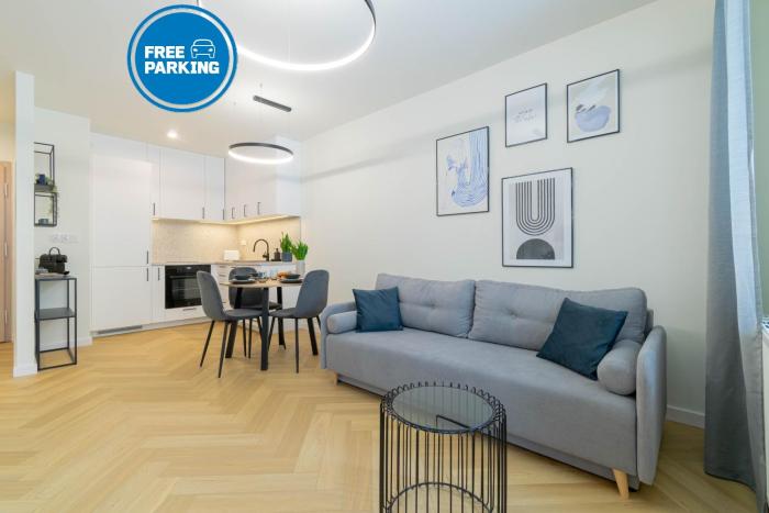 Blue Apartment Ceglana - FREE PARKING - Self check-in