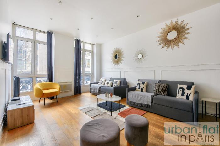 Urban Flat 34 - Beautiful 3 Bedroom Paris Louvre