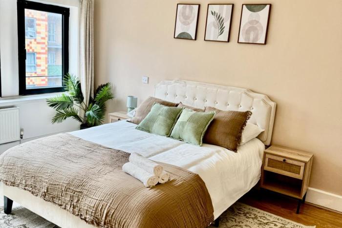 Stylish 1 bed apartment - Sleeps 4 & Free Parking