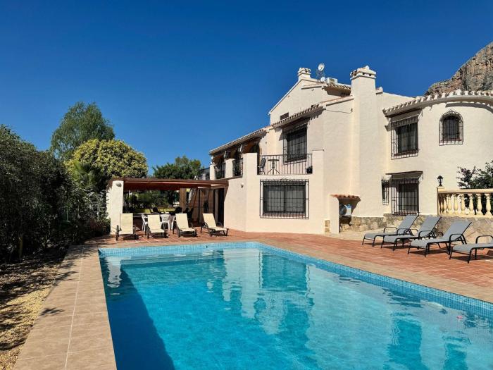 Spacious holiday home with private pool