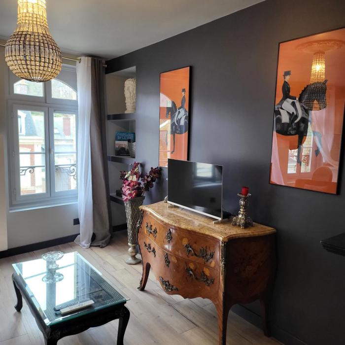 "Le Dauphin", centre Etretat avec parking privé à 5 min