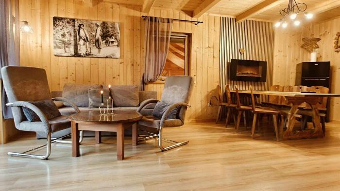 Domki u Jacka Sauna & Relax- widok na Kasprowy