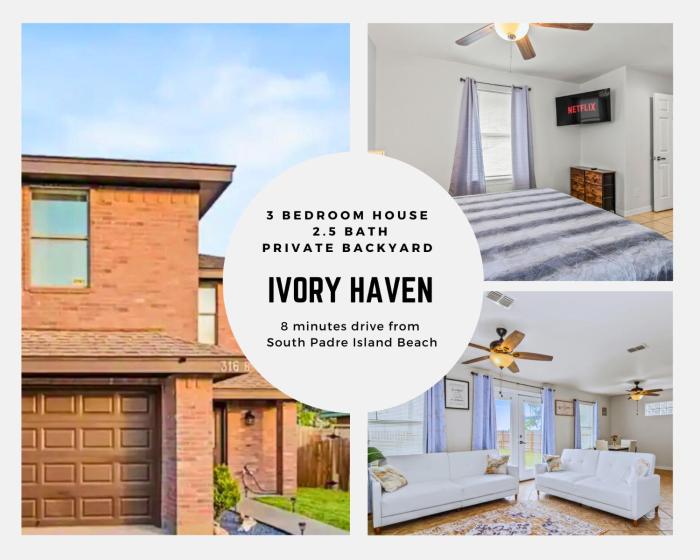 8 Mins to SPI Beach Spacious 3BR with Backyard