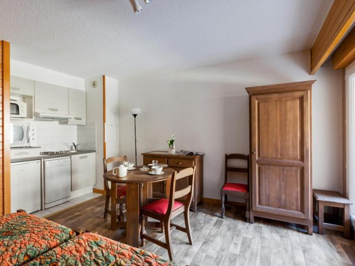 T1 bis 2* avec balcon et casier à ski pour 4 personnes - FR-1-512-227