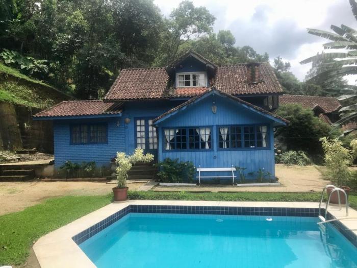 Casa Azul em Visconde de Mauá