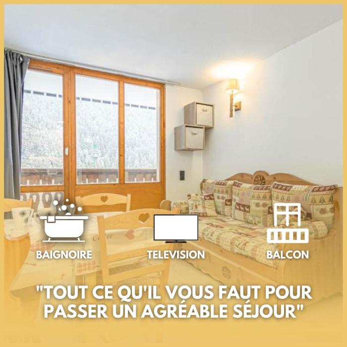 Studio 4 personnes cœur station