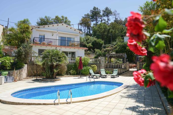 Villa Rosselló, 8 pers, casa familiar con piscina