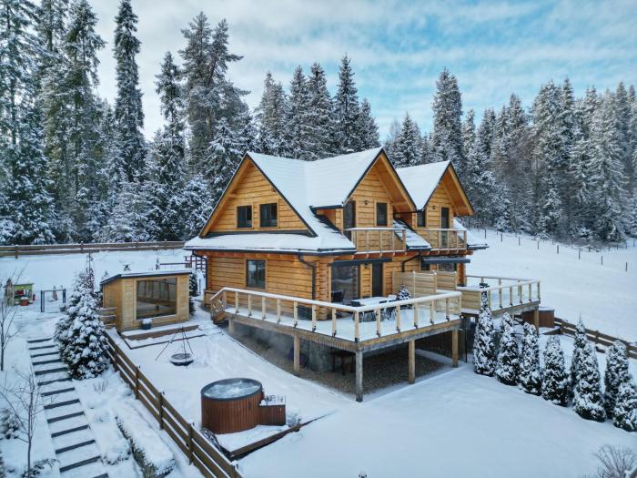 LK Resort Łapsze domy z prywatną balią i sauną