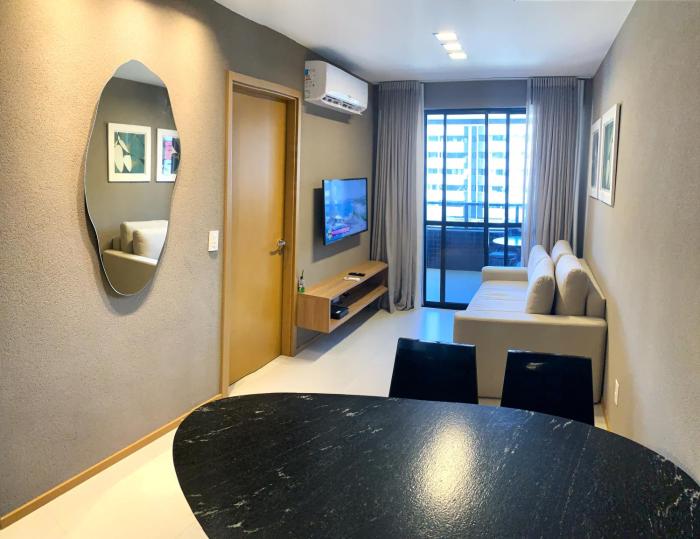 50m praia Ponta Verde I Apto moderno I Piscina I Garagem