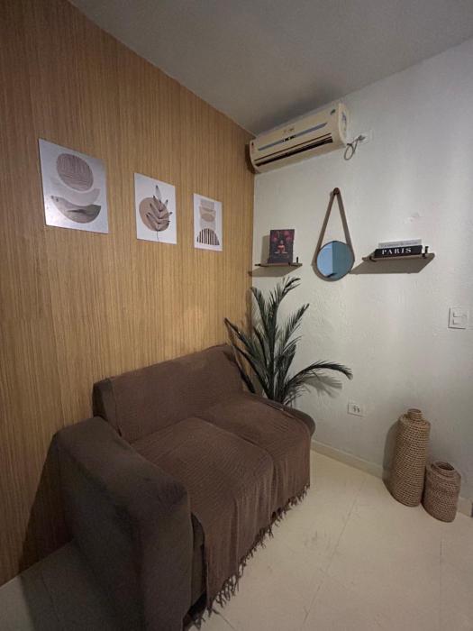 Casa com ar condicionado e churrasqueira próx Praia