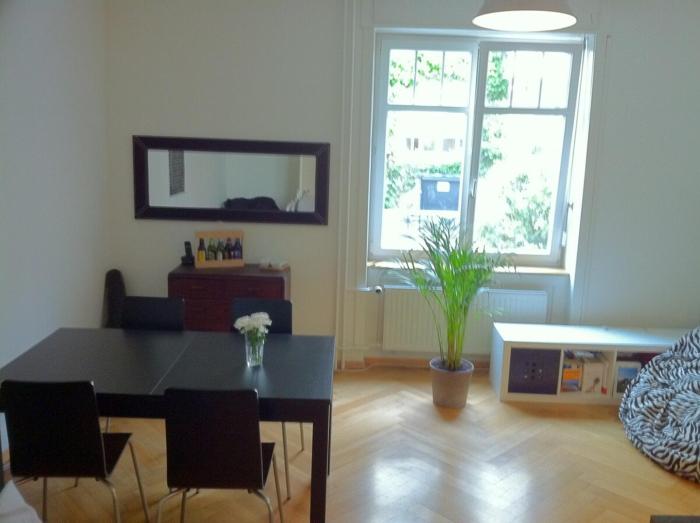 Old city center direct to river Rhine