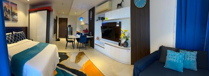 Tambuli Seaside Residences Tower C Seaview balcony pool 18mins Aiport