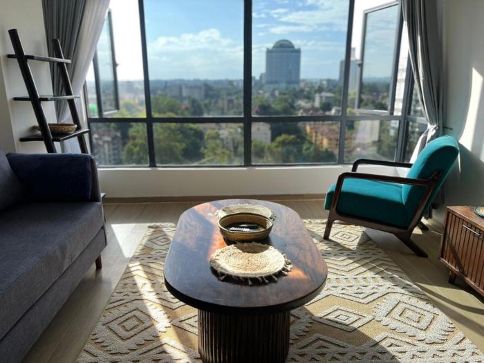 Scenic 15th floor 2Br , at Sports Road, Westlands with Master En-suite