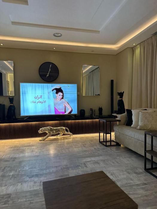 شقة مفروشة تليد كمباوند الملقا