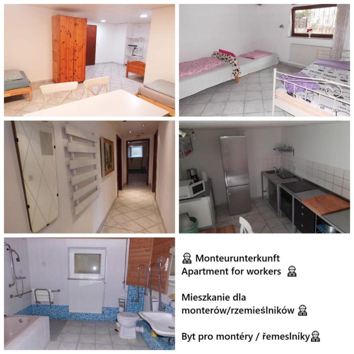 Souterrain Monteur Arbeiter 2-Zimmer Wohnung Kassel