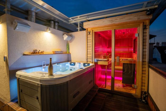 Luxury rooftop appartment with fantastic views