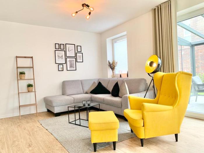 Freistehendes Ferienhaus am Kutterhafen mit Sauna