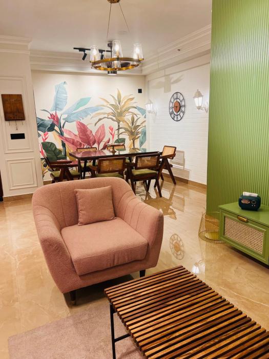 Cozy 3 BHK fully furnished entire apartment in Kochi