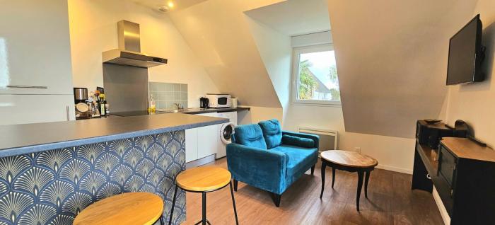 T2 avec jardin proche des plages