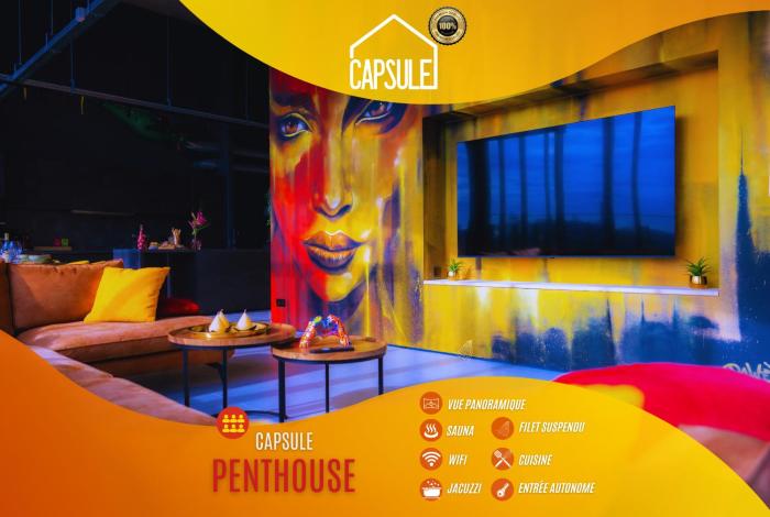 Capsule Penthouse Mons centre