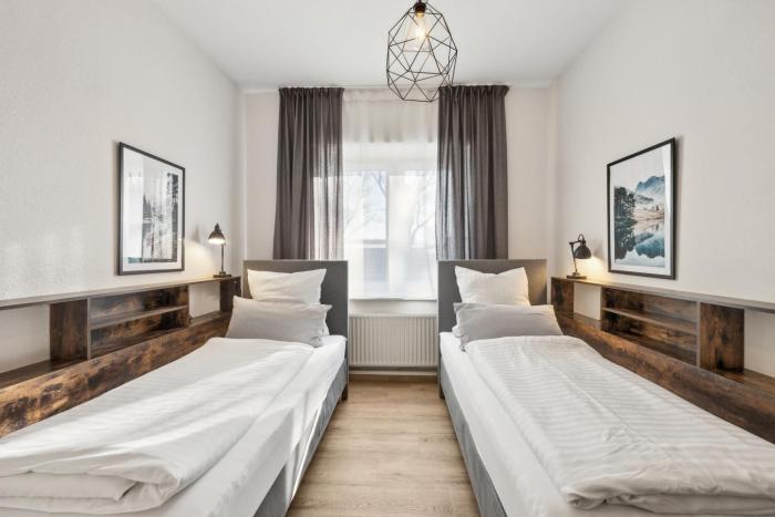 nobilis Apartment-6Pers-Zentrumsnah-Parkplatz-Netflix-Monteursgerecht